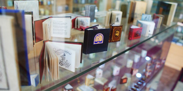 Miniature Books Museum: little piece of big art
