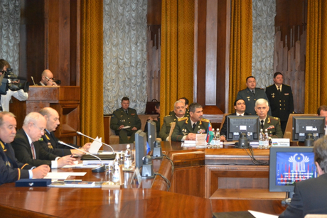 Azerbaijani Defense Minister meets with counterparts in Moscow