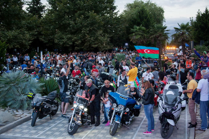 Moto Festival draws to close in Sheki