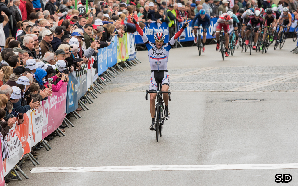 Synergy Baku's cyclist wins Tour de Bretagne's 2nd stage