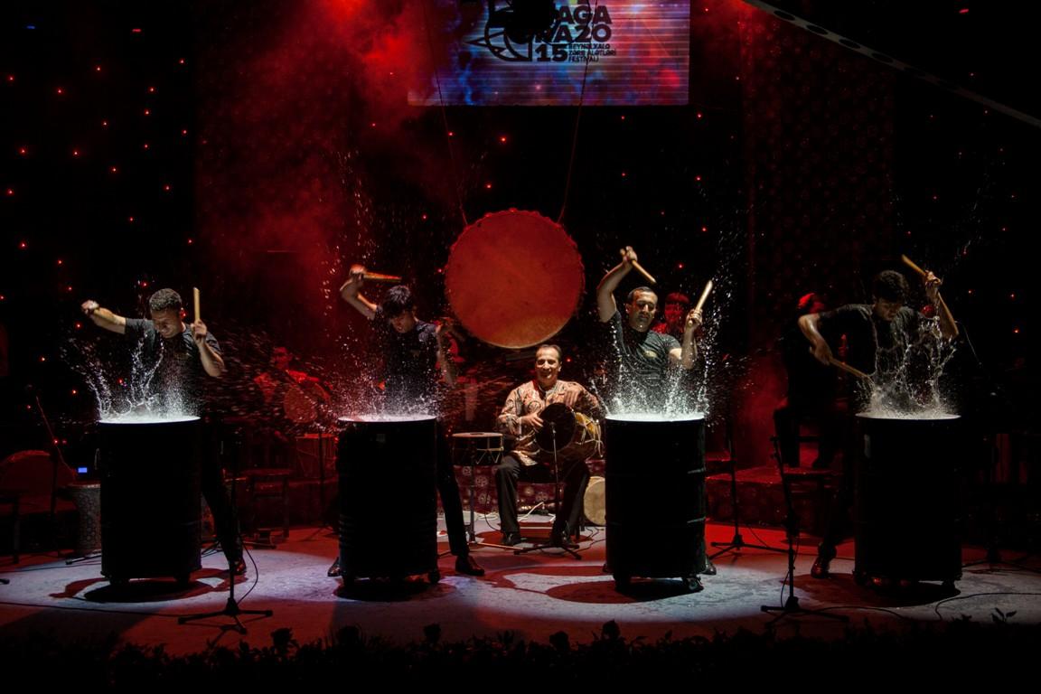 Rhythmic festival comes to end in Sheki