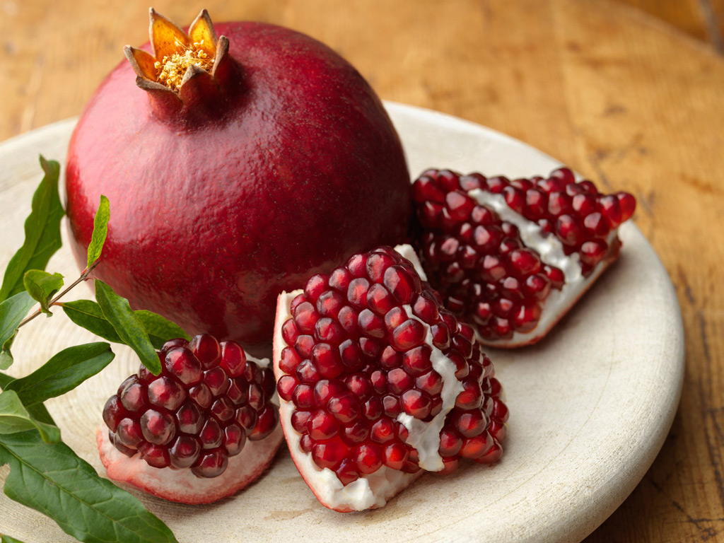 Pomegranate: a crowned fruit
