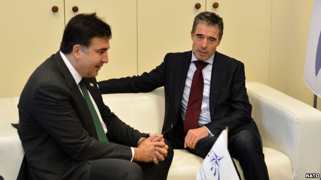 NATO's Rasmussen concerned over Georgia arrests
