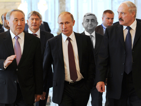 Kazakh leader waves Sargsyan aside