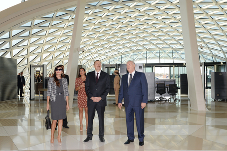 President Aliyev opens new air terminal complex at Heydar Aliyev Airport (UPDATE)