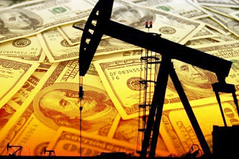 Oil price on world markets