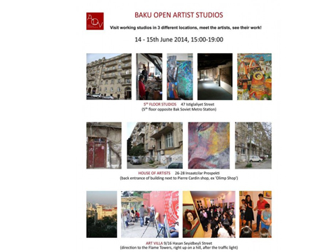 Baku artists to showcase their studios