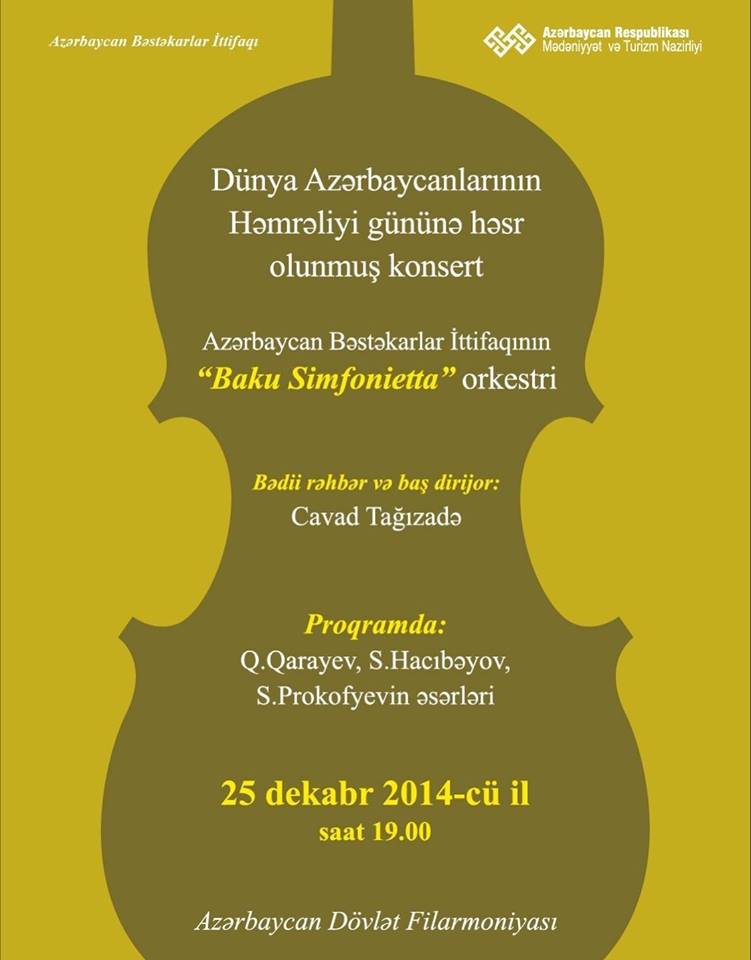 Baku Sinfonietta orchestra to give concert