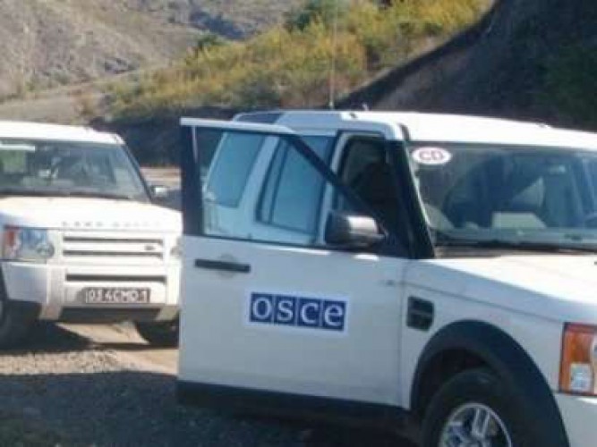 OSCE to monitor contact line of Azerbaijani, Armenian troops