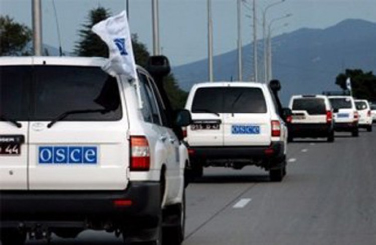 OSCE monitoring on contact line ends without incidents