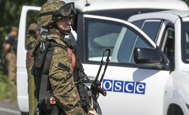 OSCE monitoring on border goes without incidents