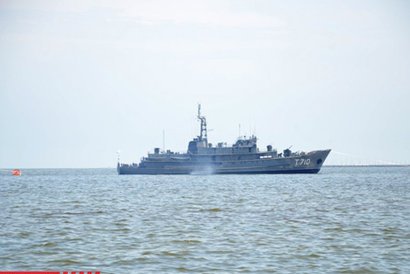 Azerbaijani navy ships to visit Astrakhan