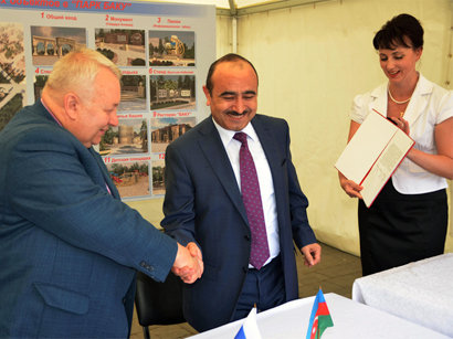Construction of Azerbaijan-Russia friendship park starts in Volgograd