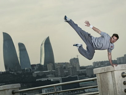 World-famous parkour athlete shares impressions of his Baku visit