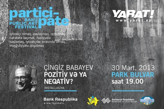 YARAT! to present social art project