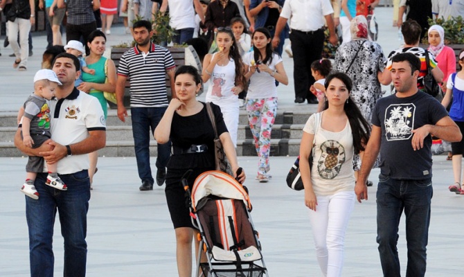 Azerbaijan sees increase in number of population