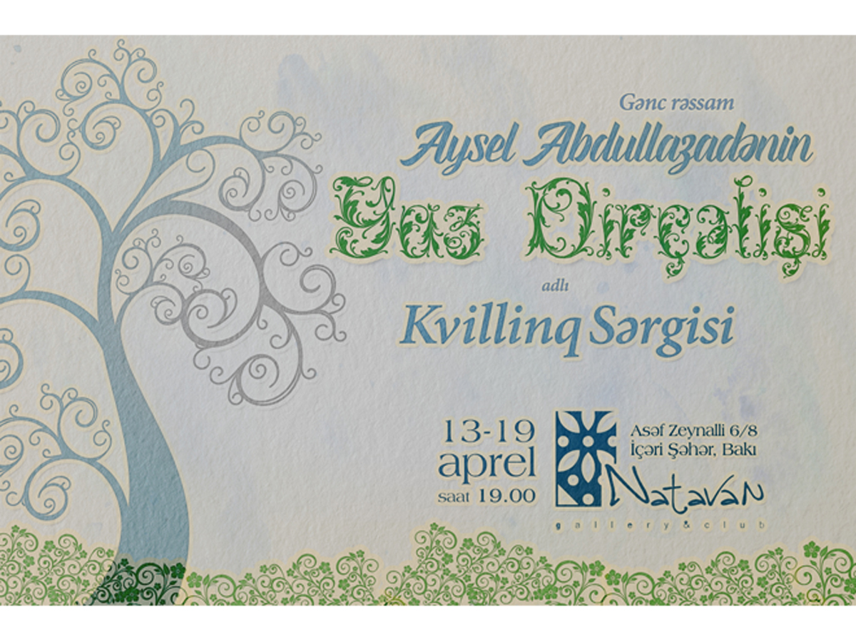 Baku to host quilling exhibition