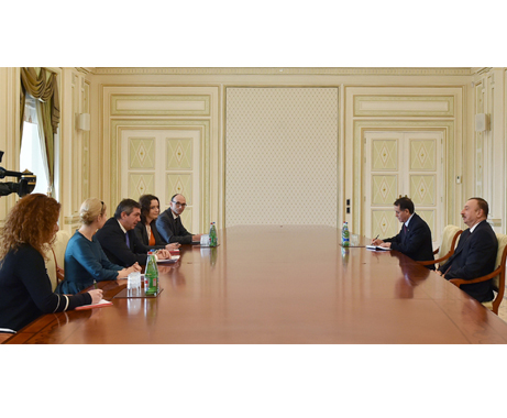 President Aliyev meets EU rep. for human rights