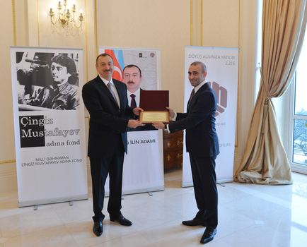 President Aliyev awarded “Person of the Year 2013” prize
