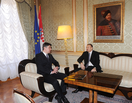 Azerbaijani President meets Croatian Premier