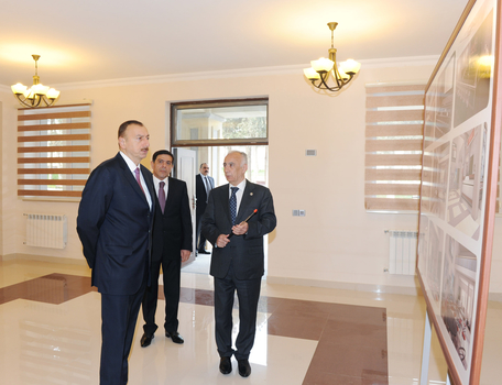 President Aliyev opens newly-redeveloped park in Bilajari