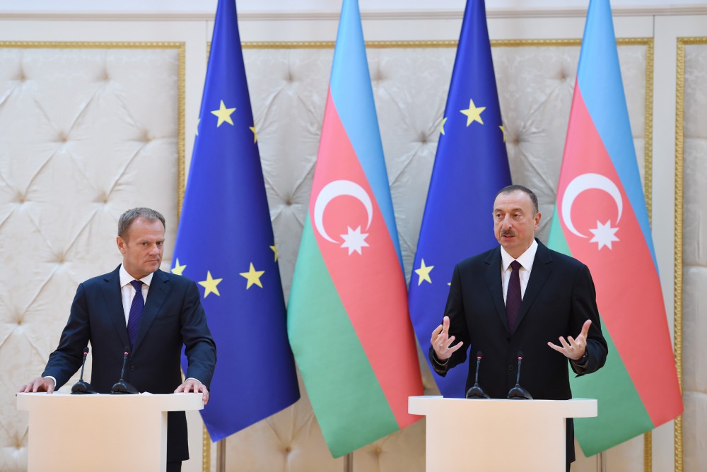 President Aliyev notes positive development in EU-Azerbaijan partnership (UPDATE)