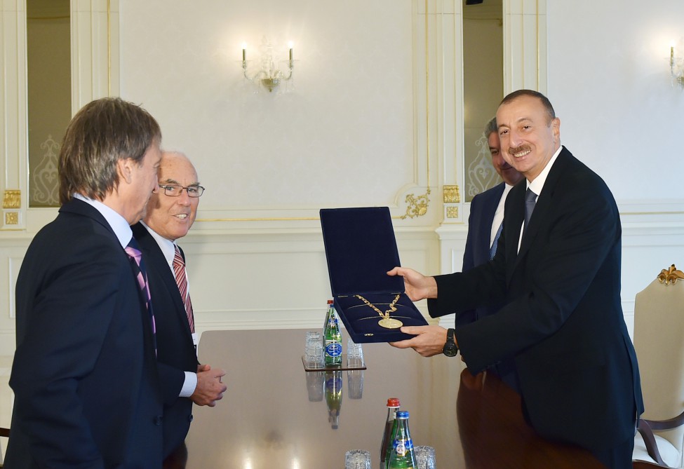 President Aliyev receives European Fair Play award