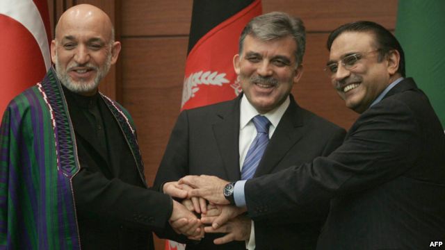 Afghan, Pakistani and Turkish leaders hold talks