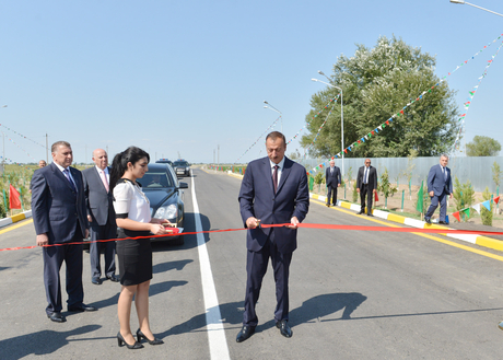 President Aliyev visits several regions