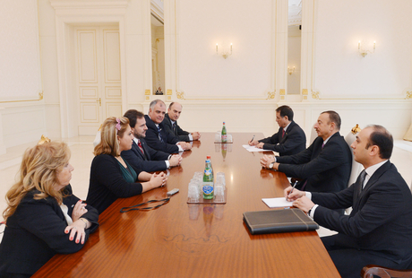 Azerbaijani President receives chairman of House of Representatives of Uruguayan Parliament