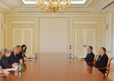 President Aliyev receives former Croatian President