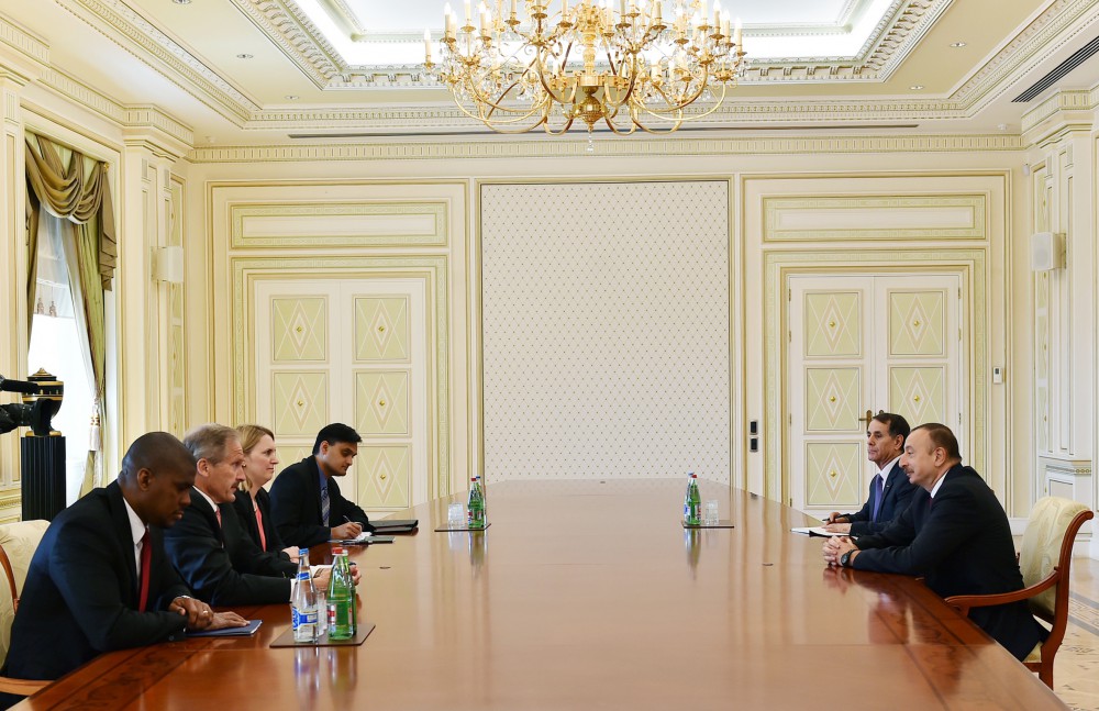 President Aliyev: Azerbaijan-U.S. cooperation covers very broad areas of agenda