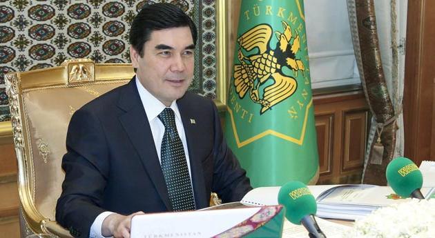 Berdimuhamedov re-elected president of Turkmenistan