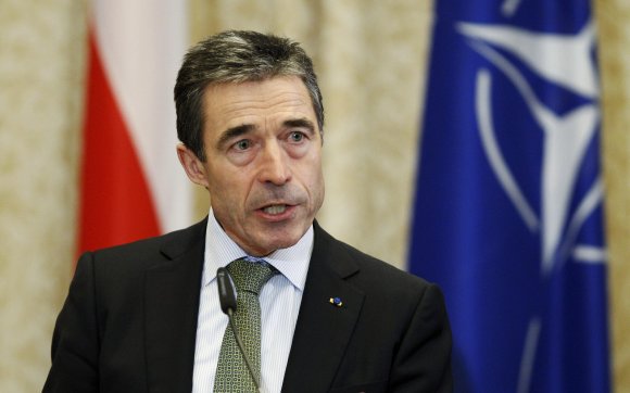 Participation in Afghan peacekeeping mission isn't opportunity for joining NATO, Rasmussen says (UPDATE)