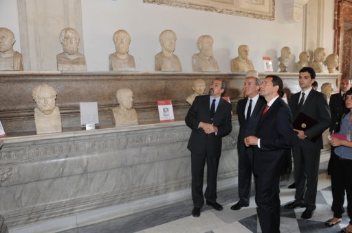 Hall repaired with Heydar Aliyev Foundation's support opens in Rome