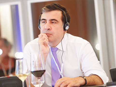 Ex-president Saakashvili applies for business visa in U.S.
