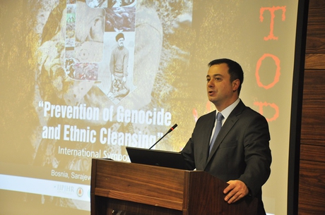 Int'l conference on prevention of genocides like Khojaly held in Sarajevo