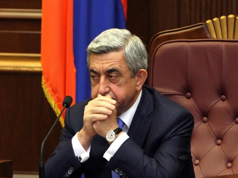 Impeachment of Armenian president on parliamentary plate