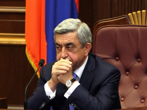 Huffington Post disgraces Sargsyan
