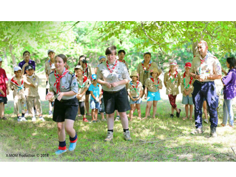 Scouts enjoy Wonderland 2014 in Azerbaijan