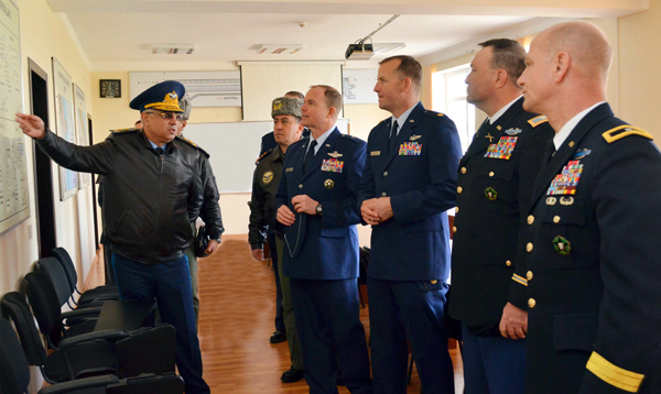 U.S. delegation familiarizes with Azerbaijan's Air Force Base
