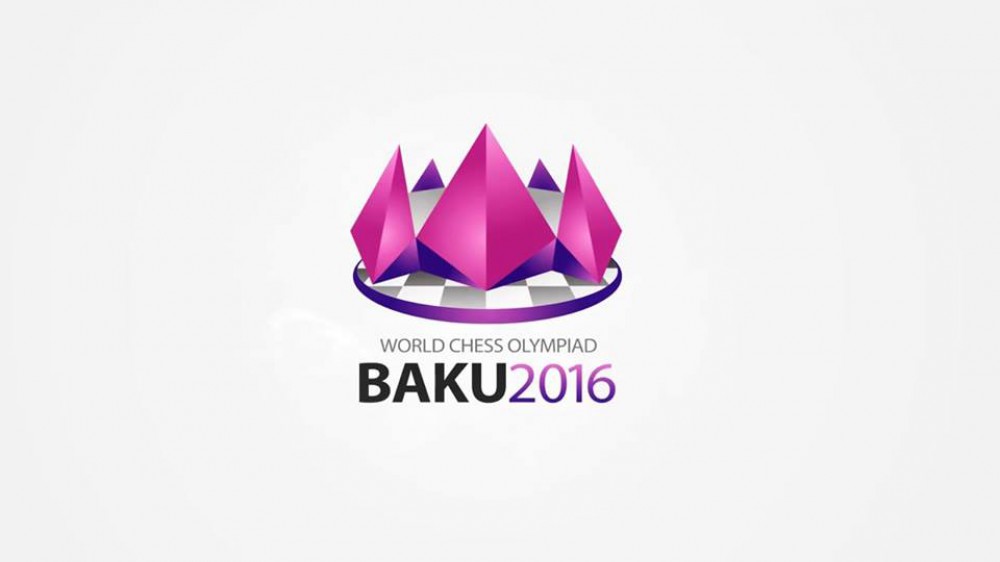 Chess Olympiad-2016 logo presented in Baku