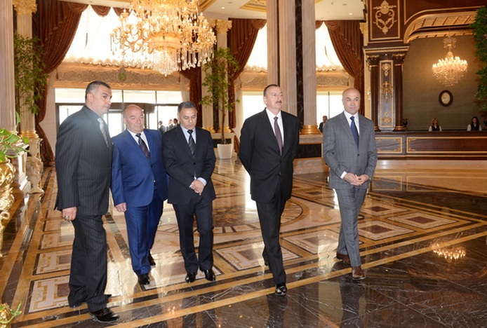 President Aliyev attends opening ceremony of Şamaxi Palace Platinum