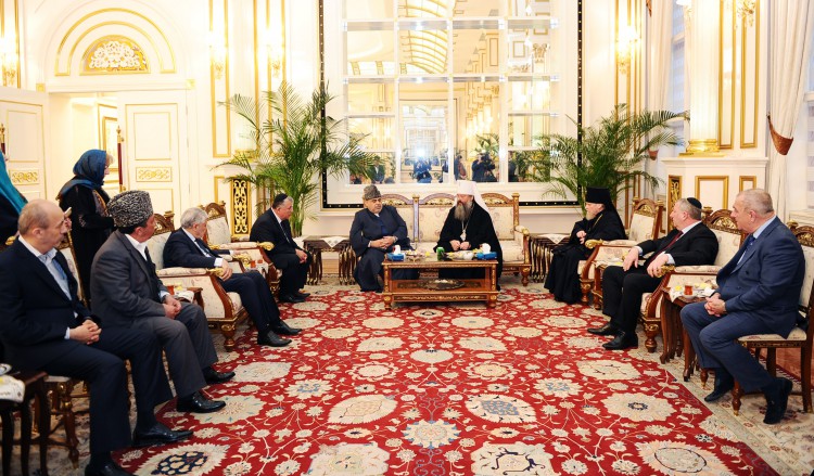 Allahashukur Pashazade awarded “130 years of Yekaterinburg Eparchy” medal