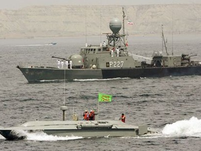 Iran's 44th flotilla enters in Atlantic Ocean