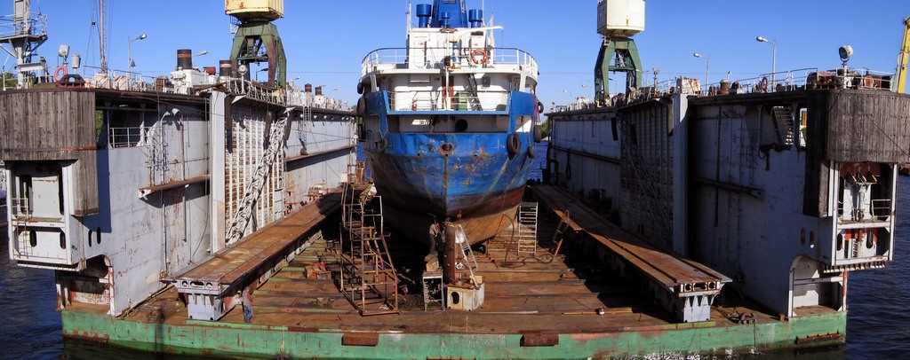 Newly-built Khankendi vessel re-floated at Baku Shipyard