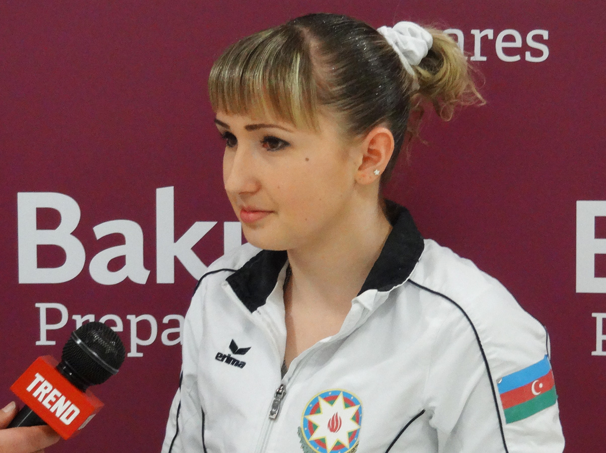 Azerbaijani gymnast advances to vault finals at World Challenge Cup