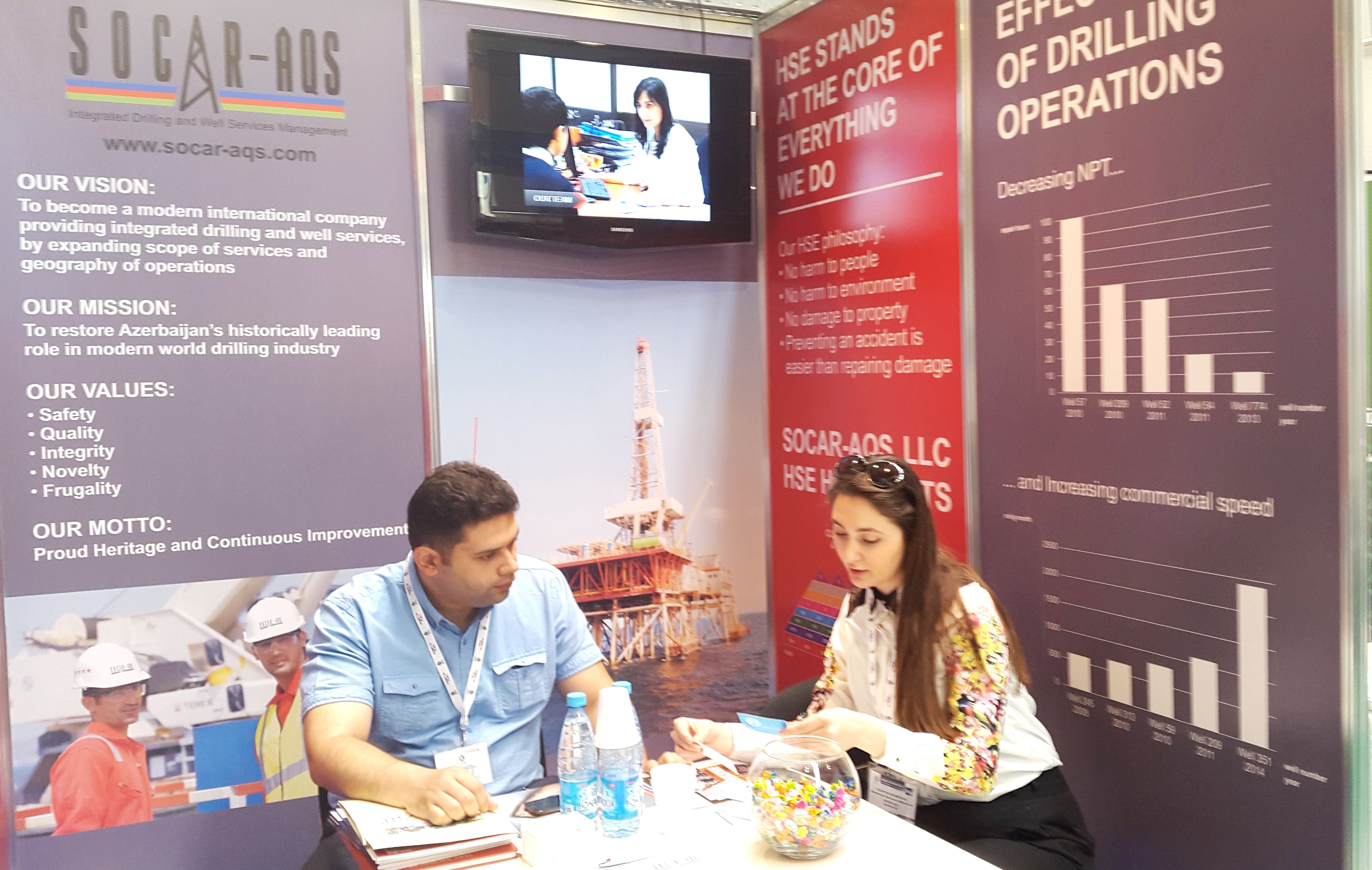 SOCAR-AQS attends 21st Caspian Int'l Oil & Gas Exhibition