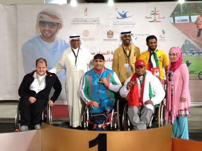 Azerbaijani paralympic athletes win 10 medals in Dubai