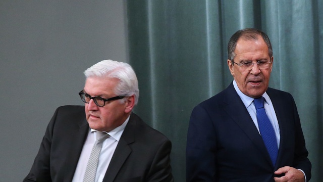 Lavrov, Steinmeier discuss situation in Nagorno-Karabakh